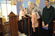 Воспитанницы Воскресной школы при монастыре.