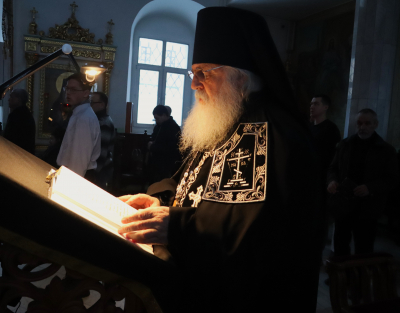 Вторник первой седмицы Великого поста, Великое повечерие с чтением Великого покаянного канона преподобного Андрея Критского