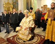Божественная литургия в праздник Святителя Николая.