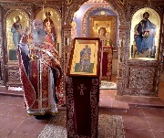 Божественная литургия в храме вмч. Феодорв Стратилата.