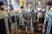 Божественная литургия в Введенском кафедральном соборе г. Чебоксары.