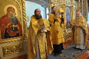 Божественная литургия в Свято-Троиком мужском монастыре.