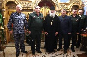 В домовом храме монастыря