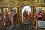 Божественная литургия в Киево-Николаевском Новодевичьем монастыре г. Алатырь.