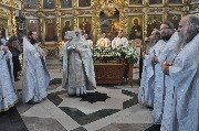 Божественная литургия святителя Василия Великого.