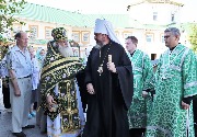 Встреча архиерея, митрополита Савватия.