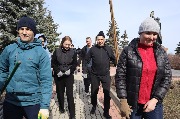 Субботник на территории монастыря