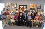 В Музее на выставке художника Николая Андреева 