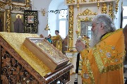 Молебен святителю Гурию, архиепископу Казанскому.