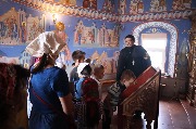 Ребята в храме вмч. Феодора Стратилата