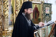 Проповедь перед причастием.